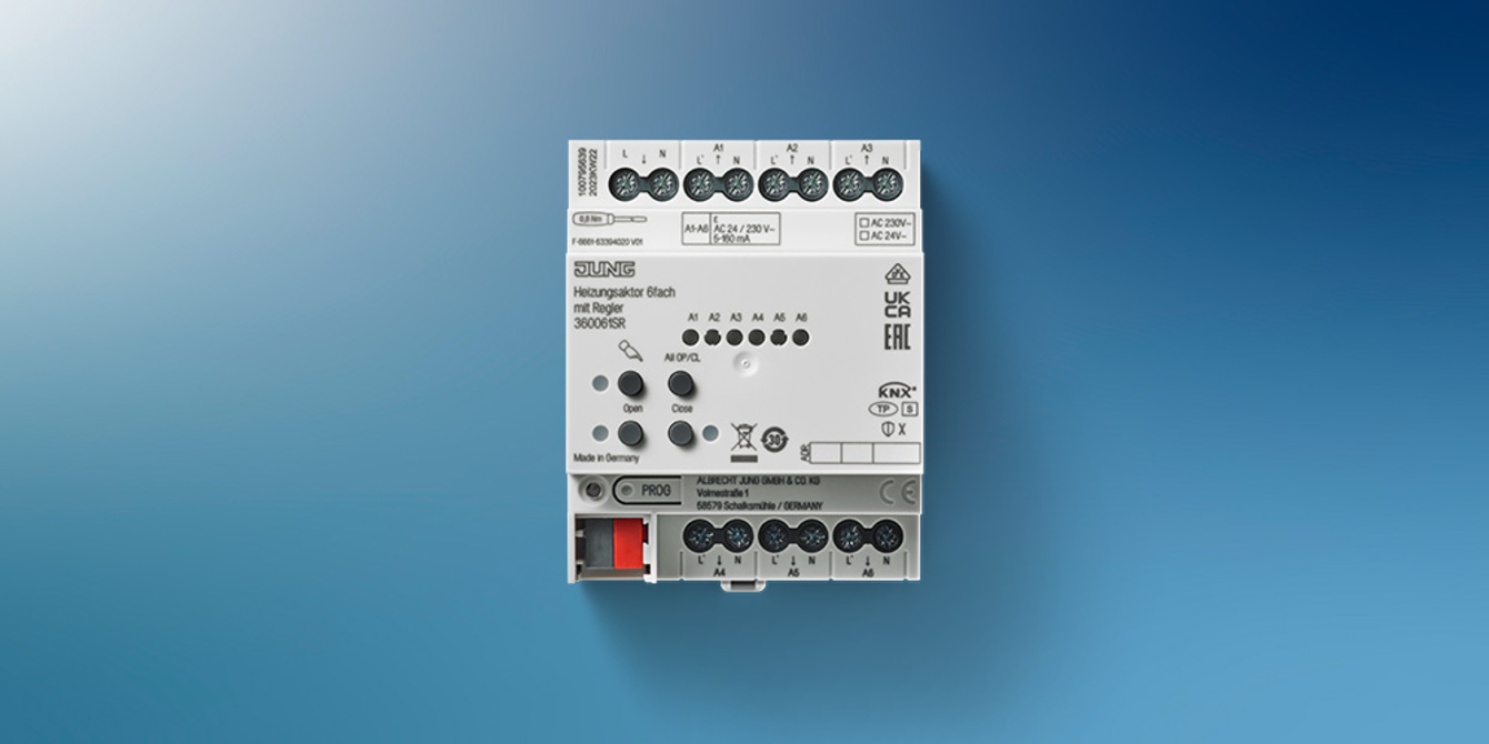 KNX Heizungsaktor 6-fach bei F + S Fernmelde- und Sicherungsmontagen GmbH in Güstrow