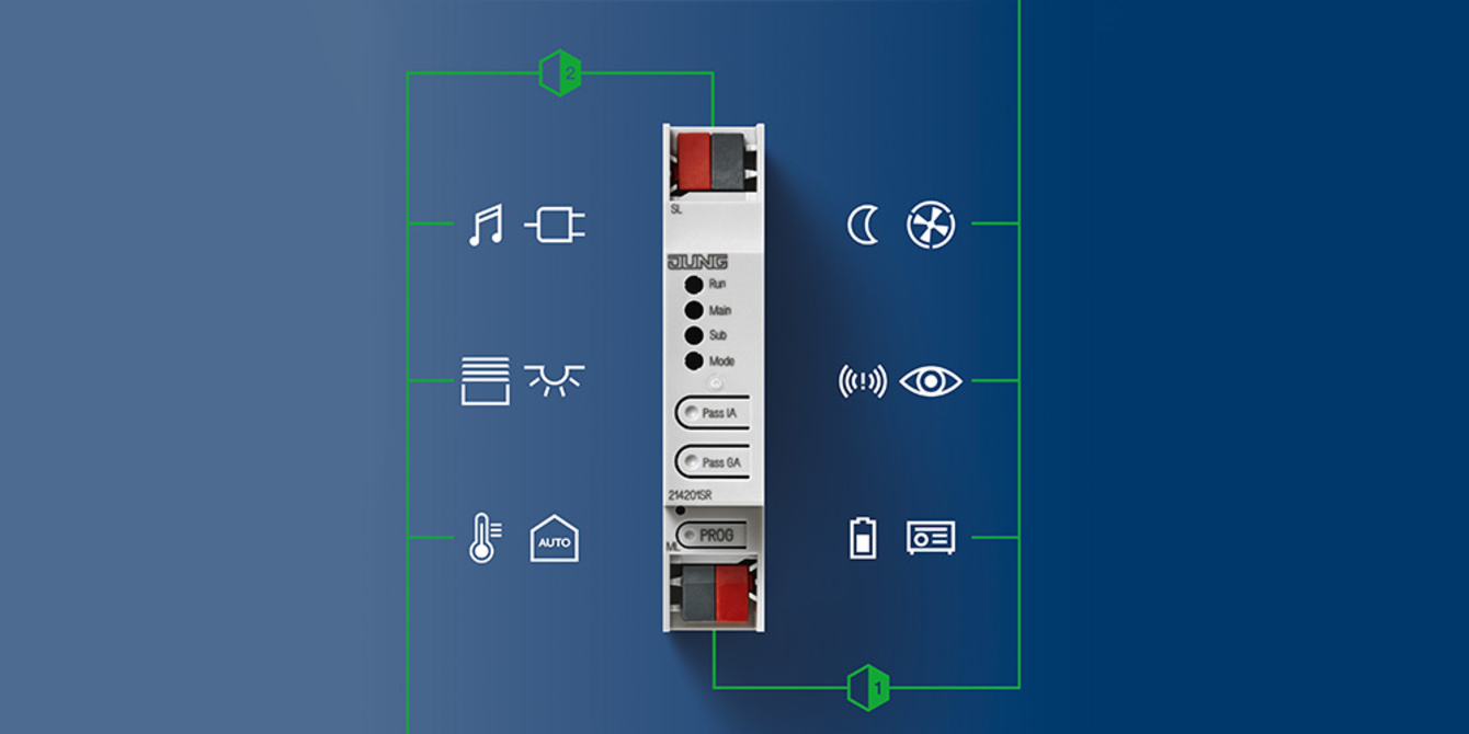 KNX Bereichs- und Linienkoppler bei F + S Fernmelde- und Sicherungsmontagen GmbH in Güstrow