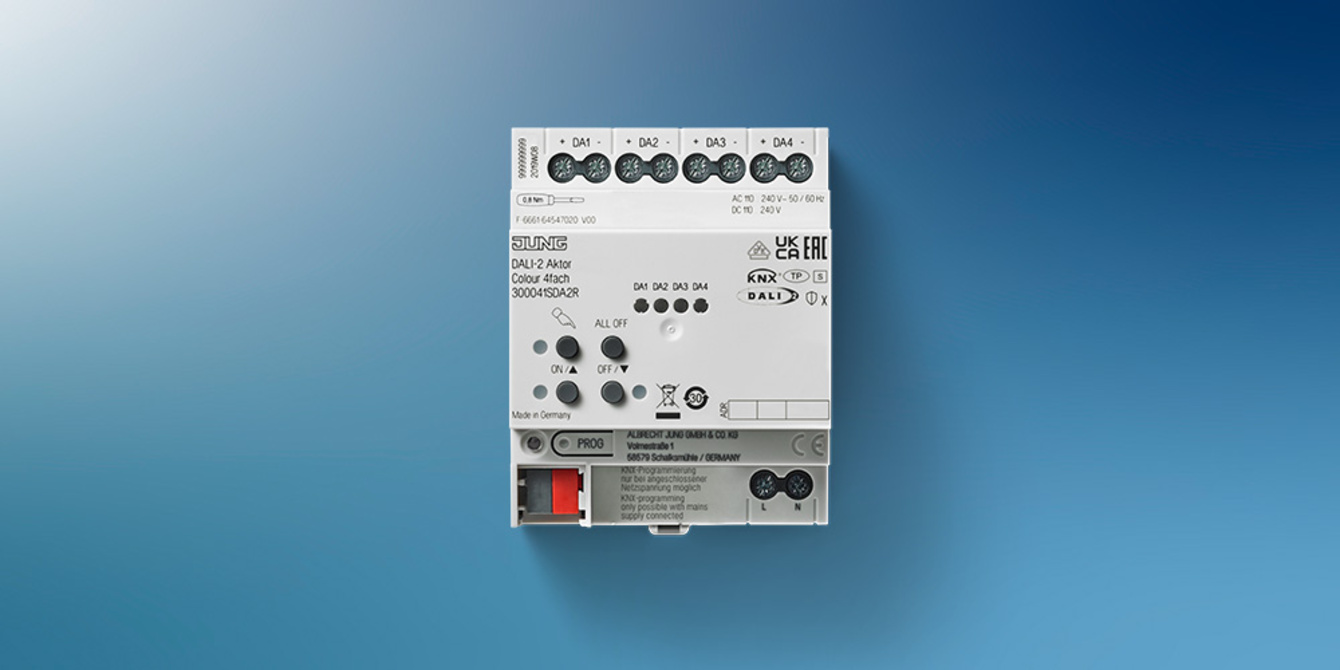 KNX DALI 2 Gateway Colour bei F + S Fernmelde- und Sicherungsmontagen GmbH in Güstrow
